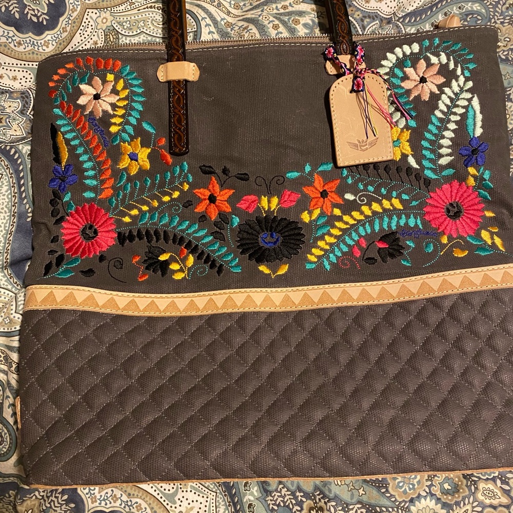 Consuela Silverlake market tote